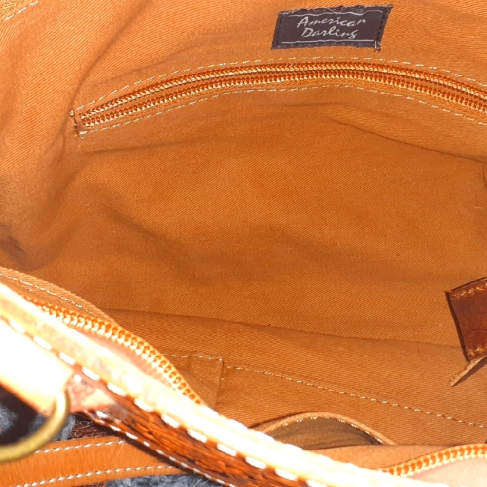 American Darlin animal hair purse